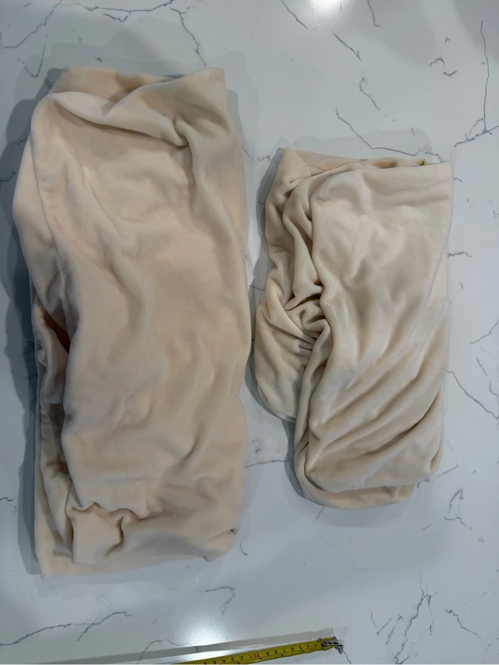 2 velvet spandex chair covers